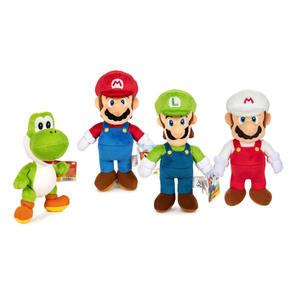 PRE ORDINE - Super Mario Plush Figures Assortment Characters 25 cm (8)