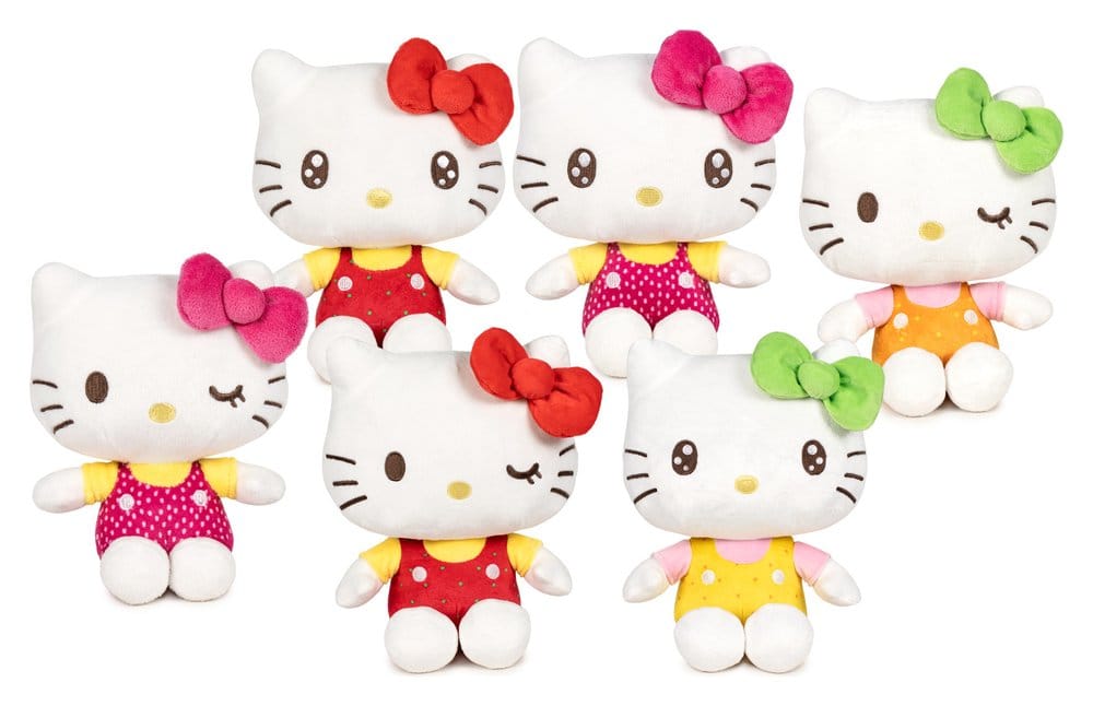 PRE ORDINE - Hello Kitty Plush Figures Tutti Frutti 16 cm Assortment (6)