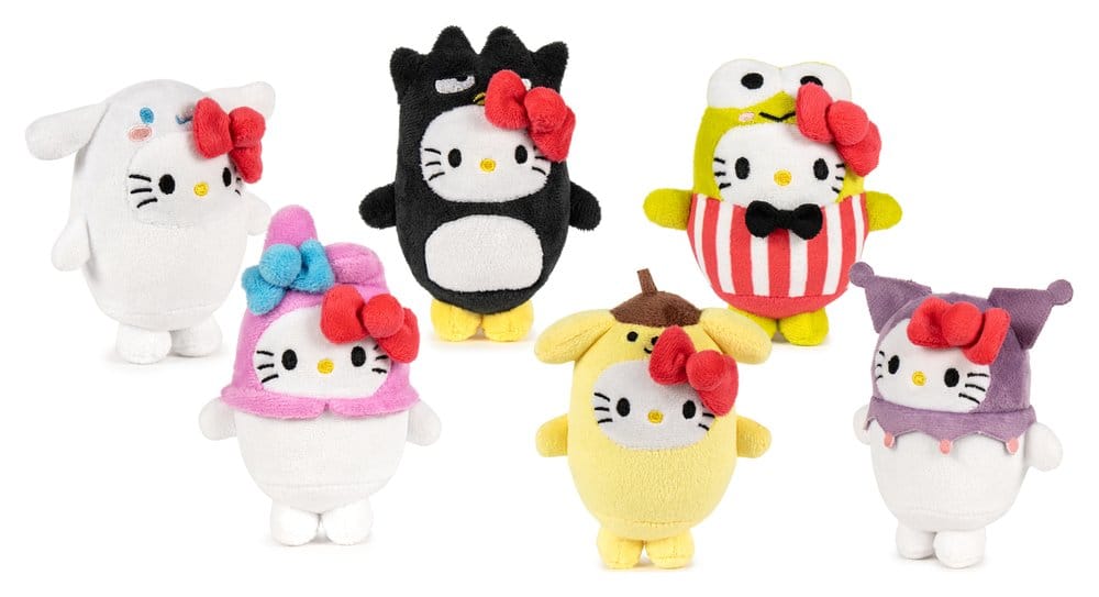 PRE ORDINE - Hello Kitty &amp; Friends Plush Figures Costume Blind Box 16 cm Assortment (12)