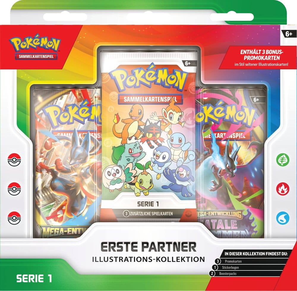 Pokémo Figure Box First Partner Collection #1 *German Version*