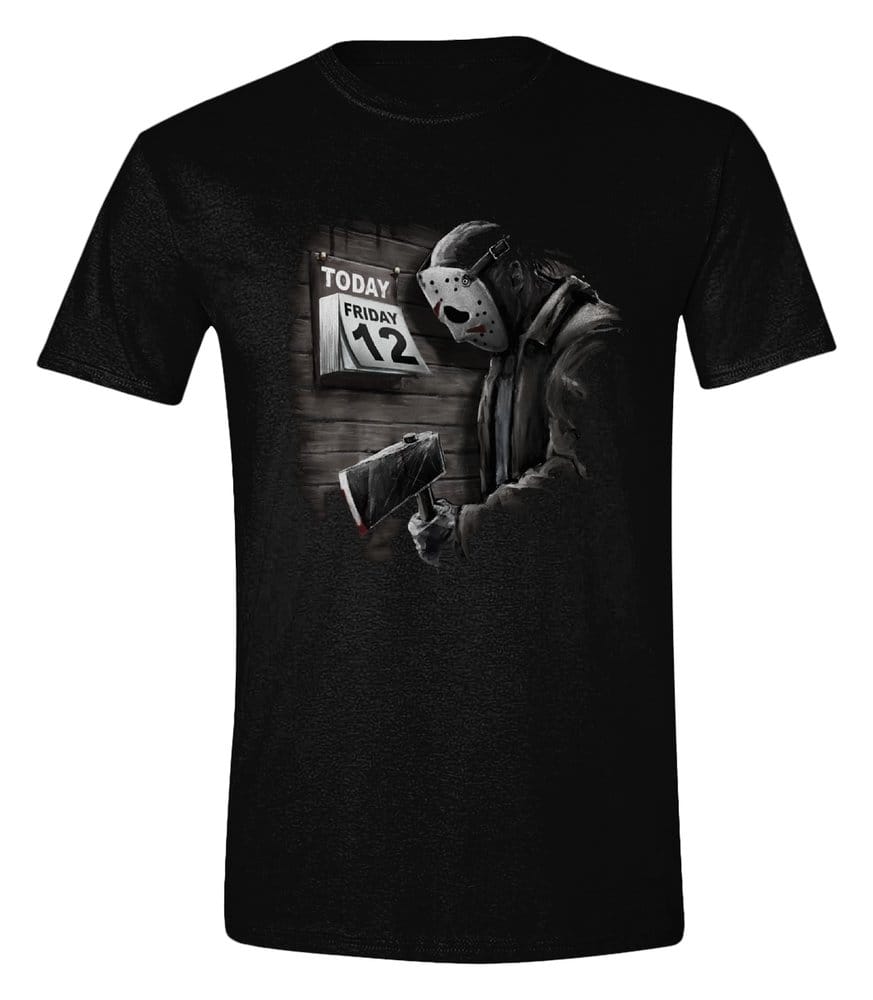Friday the 13th T-Shirt Friday 12th Sad Size XL