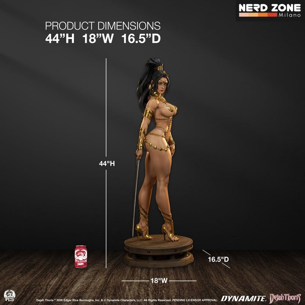 PRE ORDINE - PCS (Premium Collectibles Studio) - A Princess of Mars Statue 1/2 Dejah Thoris 112 cm