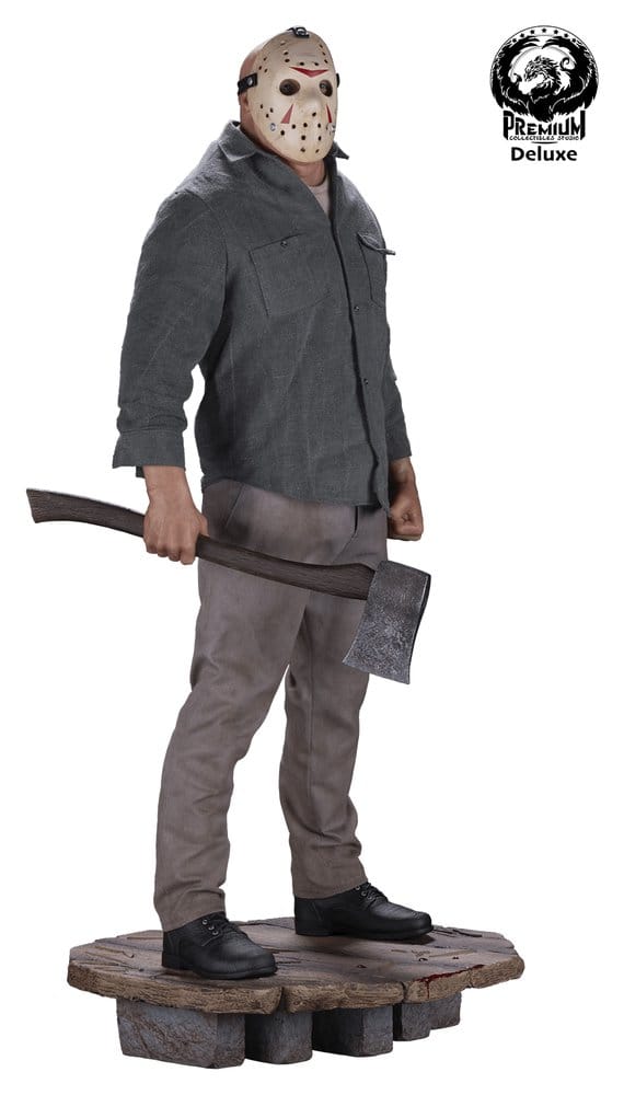 PRE ORDINE - Friday the 13th: The Game Statue 1/3 Jason Part 3 (Deluxe Edition) 74 cm
