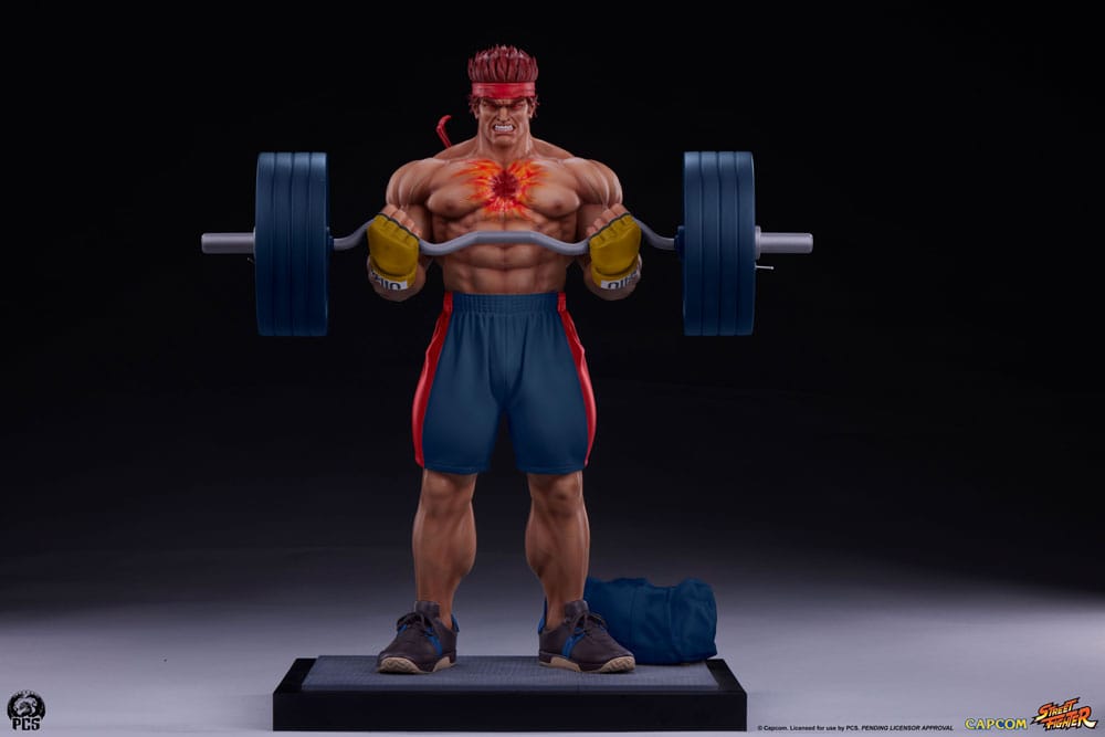 PRE ORDINE - Street Fighter Premier Series Statue 1/4 Evil Ryu: Powerlifting 53 cm