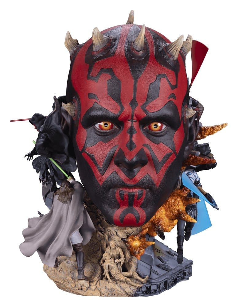 PRE ORDINE - Star Wars Fine Art Bust Darth Maul 37 cm