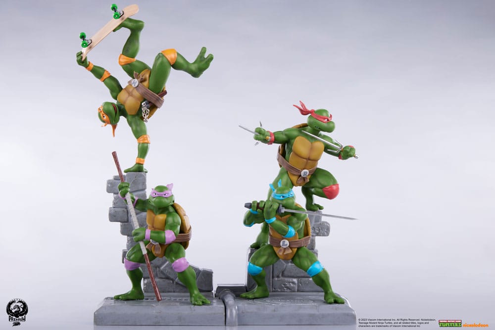 PRE ORDINE - Teenage Mutant Ninja Turtles PVC Statue 4-pack 20 cm