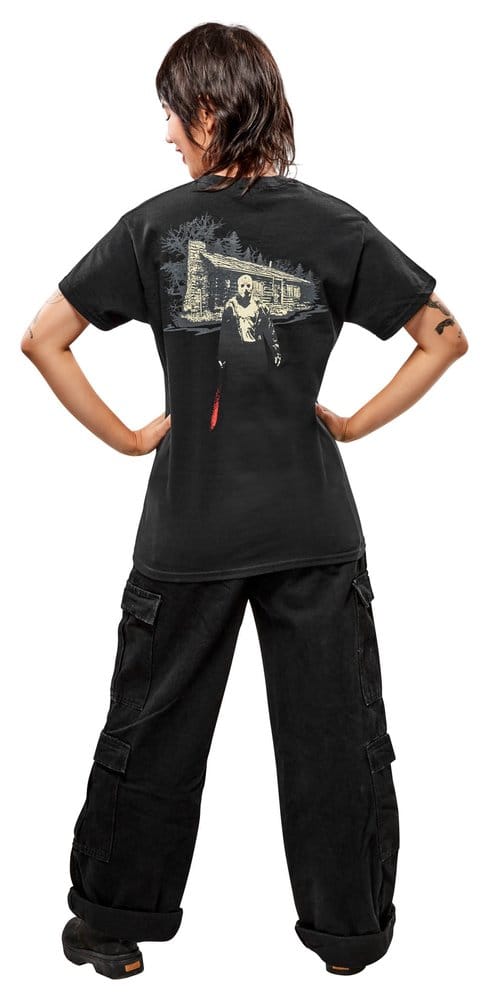 Friday the 13th T-Shirt Camp Crystal Lake Reverse