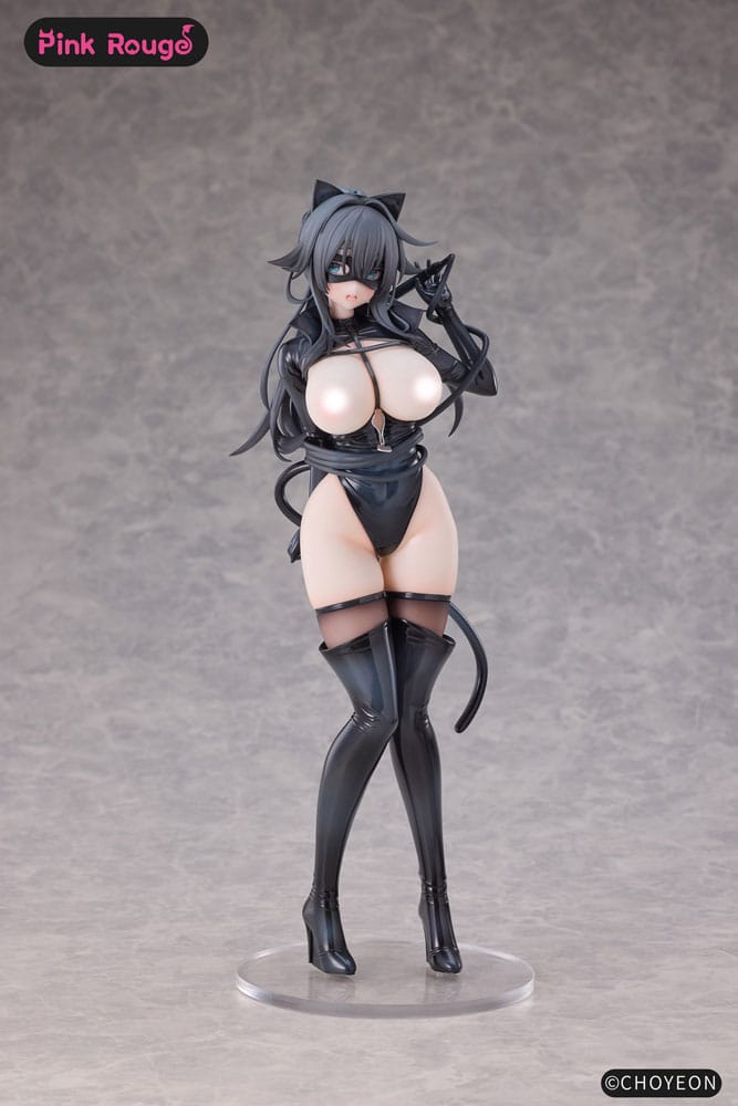 PRE ORDINE - Original Character PVC 1/6 Cat Woman Happy-chan DX Ver. 27 cm
