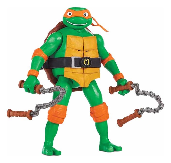 PRE ORDINE - Teenage Mutant Ninja Turtles: Mutant Mayhem Ninja Shouts Action Figure Michelangelo
