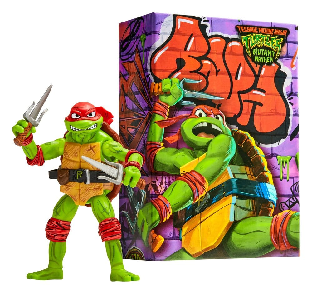 PRE ORDINE - Teenage Mutant Ninja Turtles: Mutant Mayhem Action figure Comic Con Raphael 18 cm