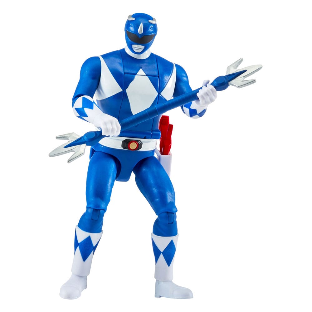 PRE ORDINE - Mighty Morphin Power Rangers Action Figure Auto-Morphin Blue Ranger 12 cm