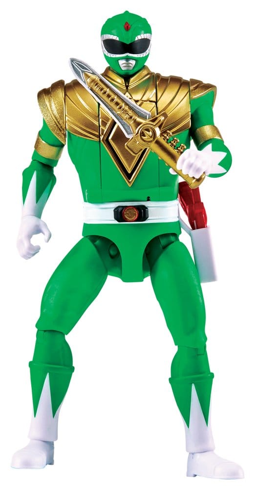 PRE ORDINE - Power Rangers Auto-Morphin Action Figure Green Ranger 15 cm