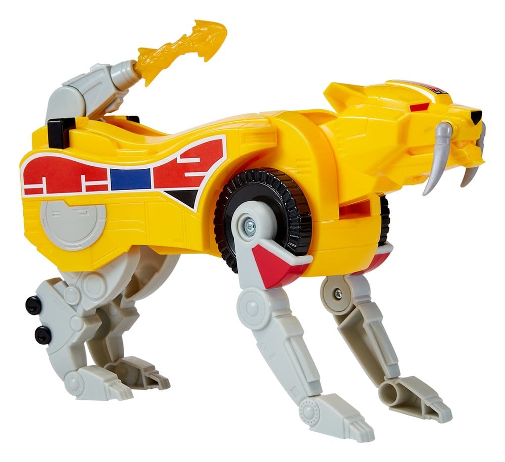 PRE ORDINE - Mighty Morphin Power Rangers Combinable Dinozord Action Figure Sabertooth Tiger 20 cm