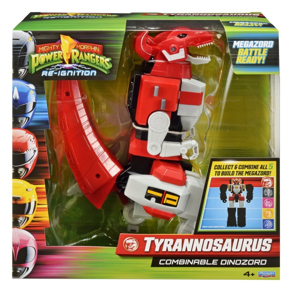 PRE ORDINE - Mighty Morphin Power Rangers Combinable Dinozord Action Figure Tyrannosaurus 25 cm
