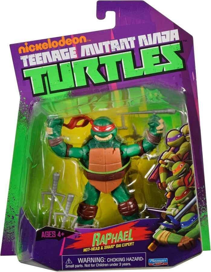 PRE ORDINE - Teenage Mutant Ninja Turtles World of TMNT Action Figure Raphael 11 cm