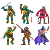 PLAYMATES - Teenage Mutant Ninja Turtles 6-Pack Action Figures 1988 Remastered heo EU Exclusive