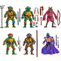PLAYMATES - Teenage Mutant Ninja Turtles 6-Pack Action Figures 1988 Remastered heo EU Exclusive