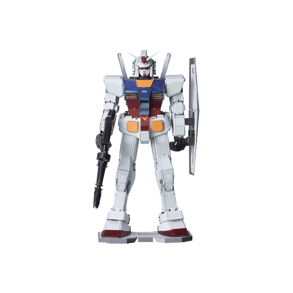 PRE ORDINE - Mobile Suit Gundam Metallic Nano Puzzle Model Kit RX-78-2 12 cm