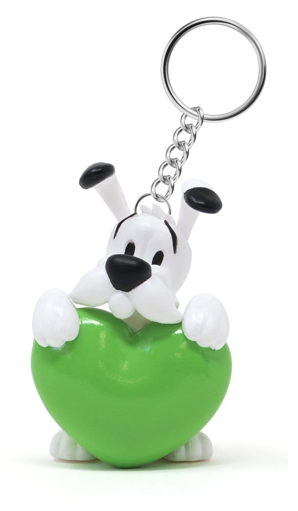 PRE ORDINE - Asterix Keychain Dogmatix Green Heart