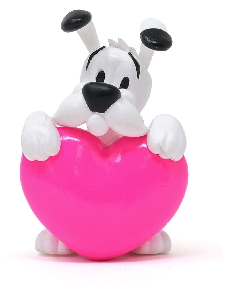 PRE ORDINE - Asterix PVC Figure Dogmatix Pink Heart 4.5 cm