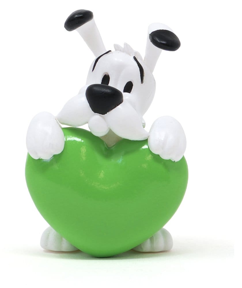PRE ORDINE - Asterix PVC Figure Dogmatix Green Heart 4.5 cm