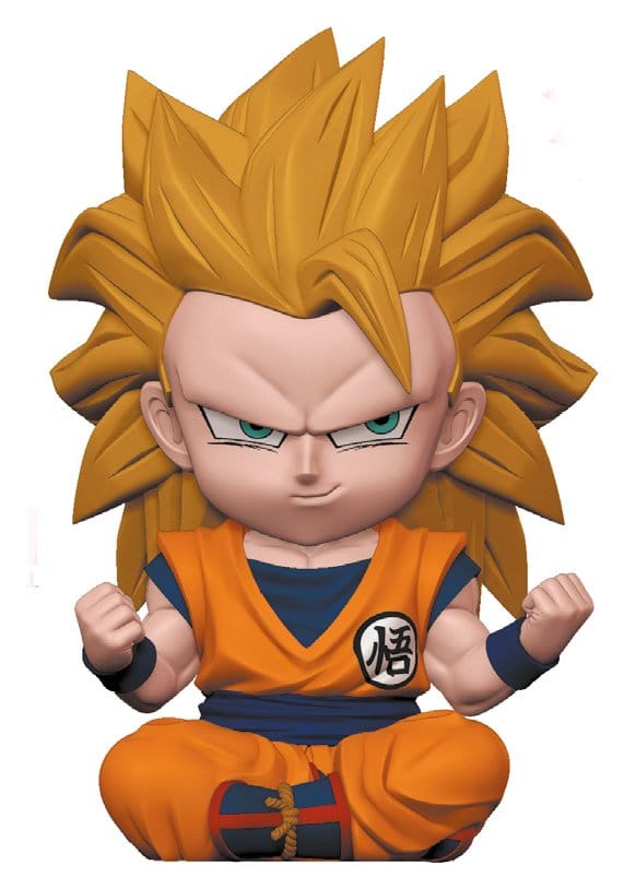 PRE ORDINE - Dragon Ball: Money Box Son Goku Super Saiyan 3 15 cm