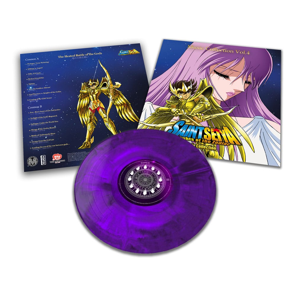 PRE ORDINE - Saint Seiya Music Collection Vinyl Vol. 4