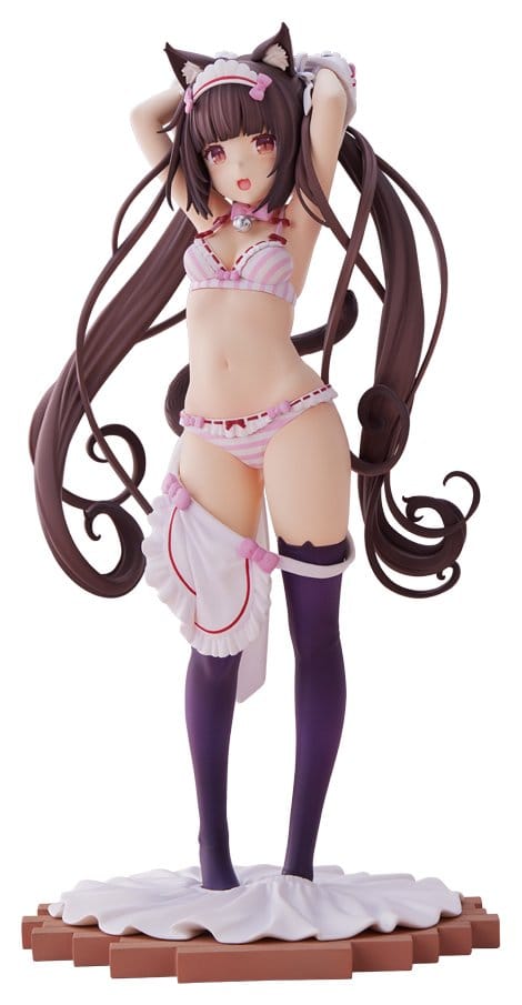 PRE ORDINE - Nekopara PVC Figure 1/7 Chocola Dress up time 24 cm