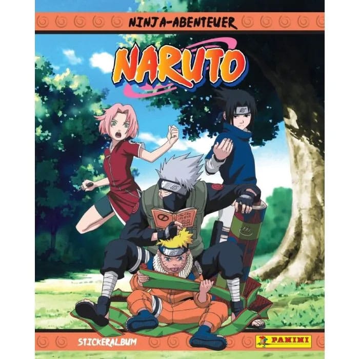 Naruto: Ninja-Adventures Sticker Collection Album *German Version*