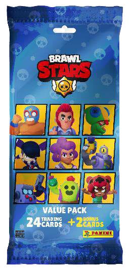 PRE ORDINE - Brawl Stars Trading Cards Fat Packs Display (10)