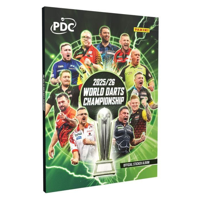 PRE ORDINE - PDC World Darts Championship 2025/26 Sticker Collection Hardcover Album
