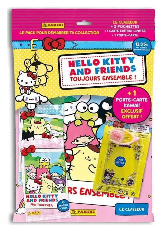 PRE ORDINE - Hello Kitty and Friends Trading Cards Starter Pack *German version*