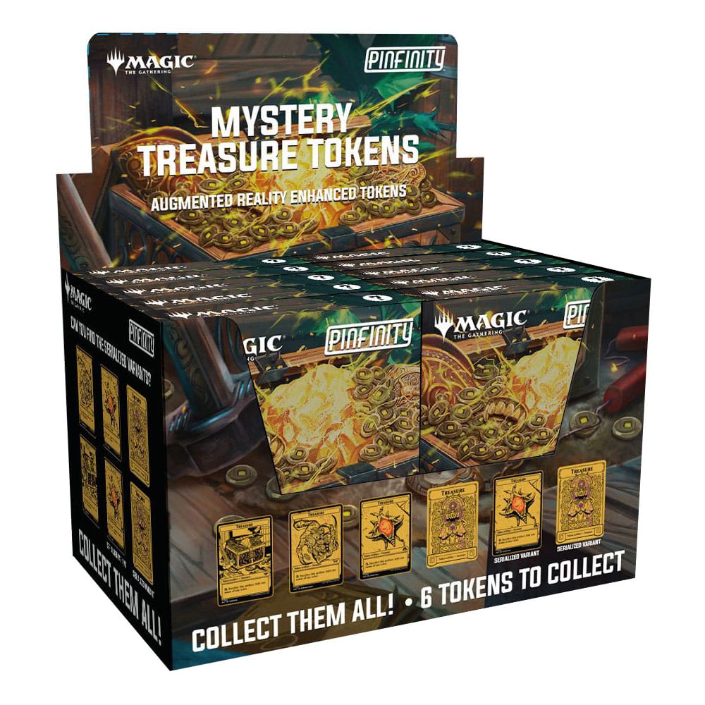 PRE ORDINE - Magic: The Gathering Token Blind Box Mystery Treasure Token Assortment (10)