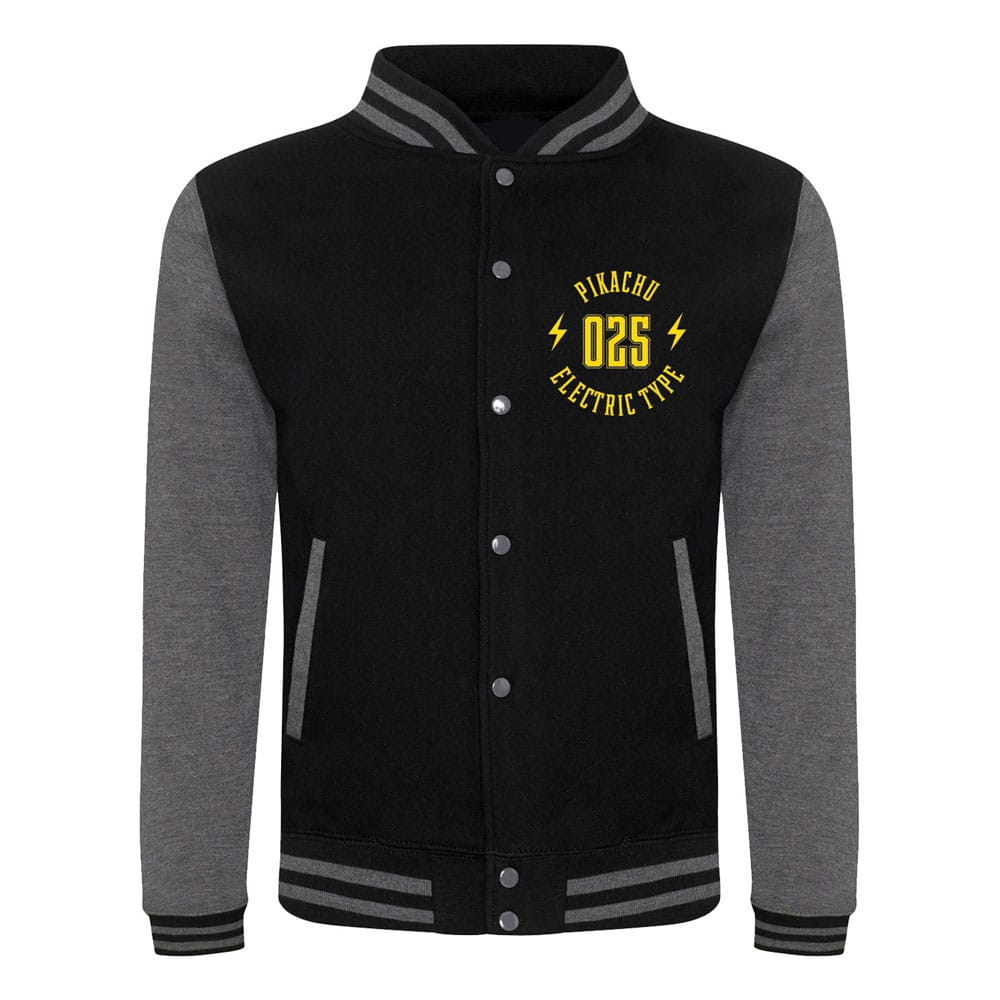 Pokémon Varsity Jacket Collegiate Pikachu Size S