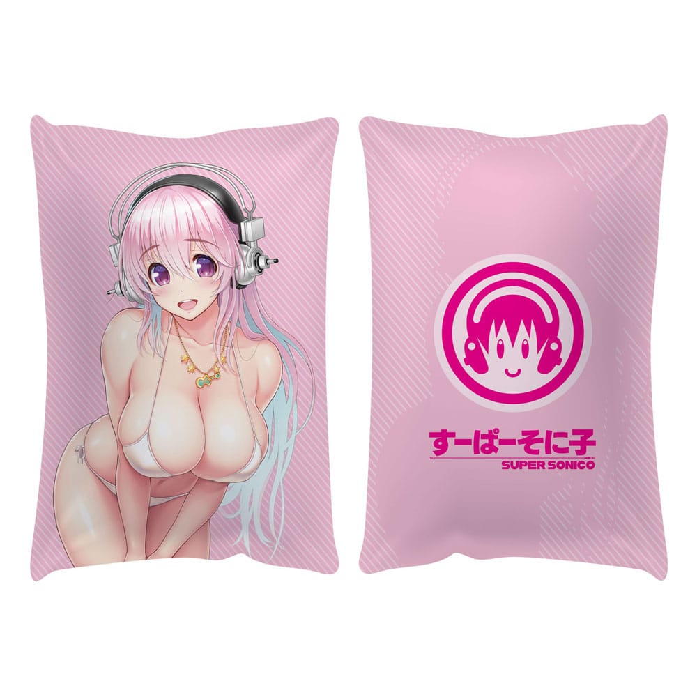 PRE ORDINE - Super Sonico Pillow Super Sonico Swimsuit Version 50 x 35 cm
