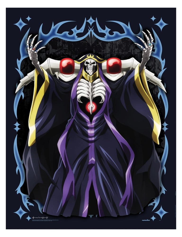 PRE ORDINE - Overlord Wallscroll Ainz Ooal Gown 130 x 170 cm