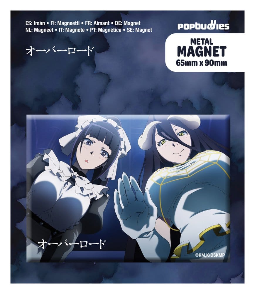 PRE ORDINE - Overlord Fridge Magnet Narberal & Albedo