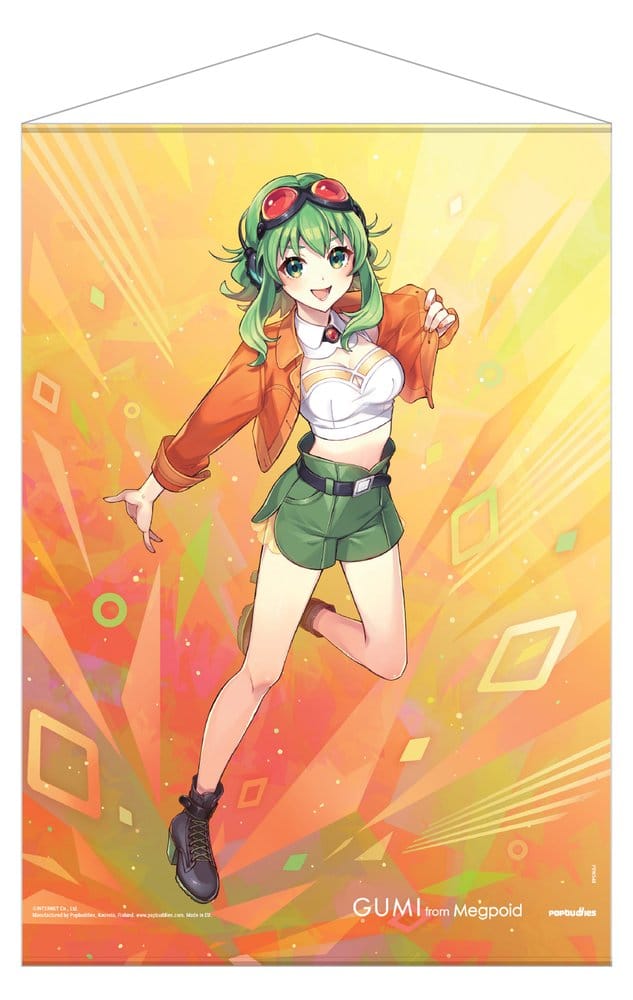 PRE ORDINE - Vocaloid Megpoid Wallscroll Gumi V6 version 50 x 70 cm
