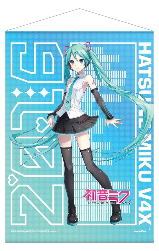 PRE ORDINE - Hatsune Miku Wallscroll V4x Fabric 50 x 70 cm