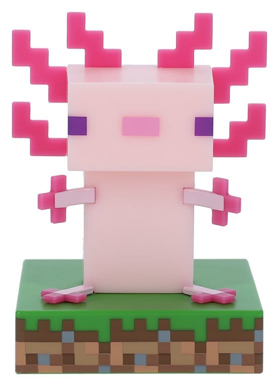 PRE ORDINE - Minecraft Icon Light Axolotl V3 11 cm