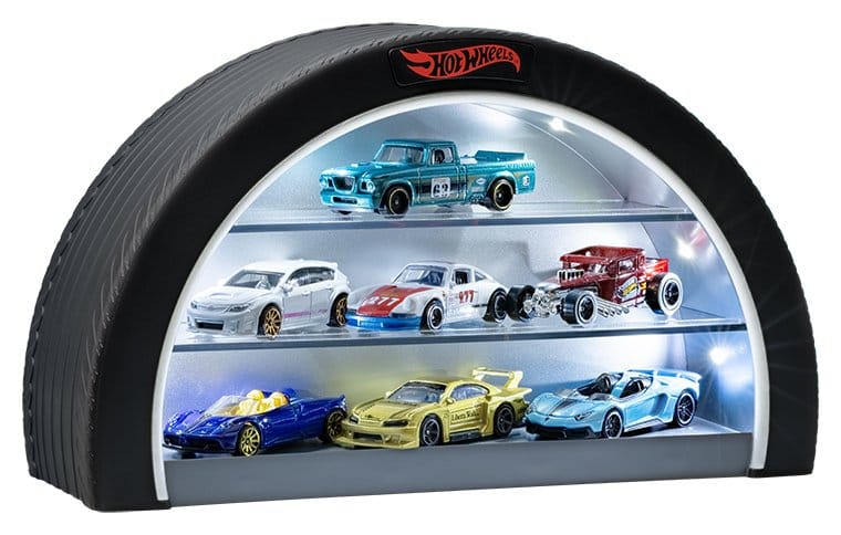 PRE ORDINE - Hot Wheels Tyre Display Case Light