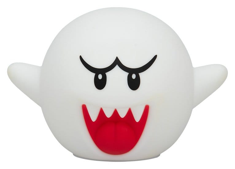 PRE ORDINE - Super Mario SquishyGlo Silicon Light Boo Rechargeable V2 14 cm