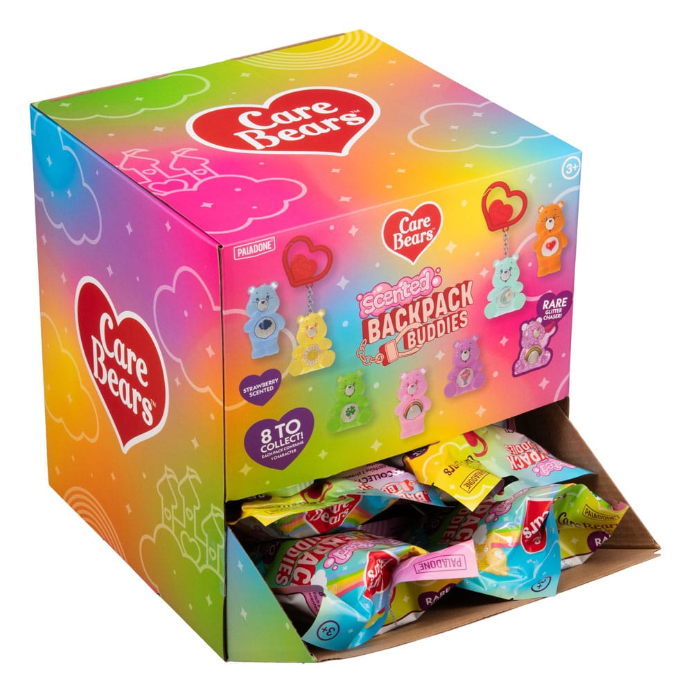 PRE ORDINE - The Care Bears Backpack Buddies Mystery Bags Scented Display (24)