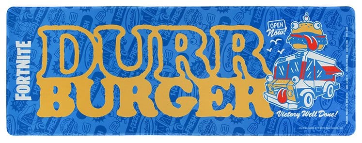 PRE ORDINE - Fortnite Mousepad Durr Burger 81 x 30 cm