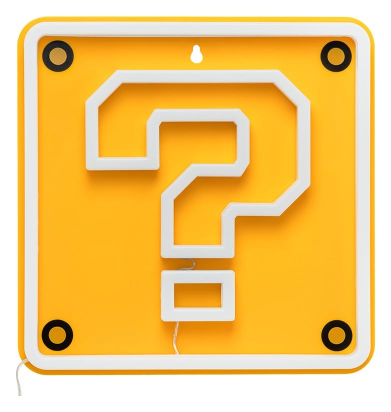 Super Mario LED Neon Wall Lamp Question Block 24 x 24 cm
