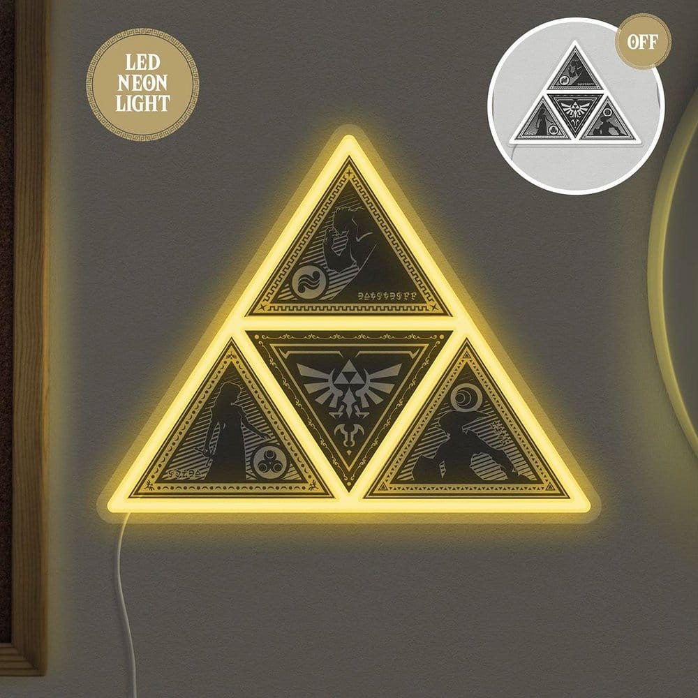 PRE ORDINE - The Legend of Zelda Wall Lamp Triforce 22 x 25 cm