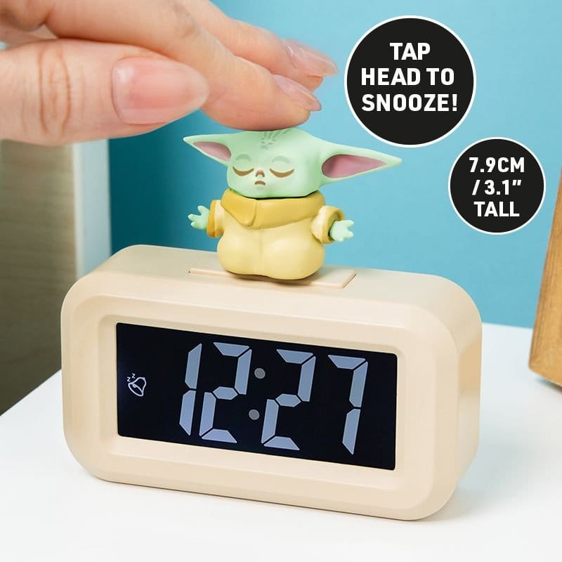 PRE ORDINE - Star Wars: The Mandalorian Icon Mini Alarm Clock Grogu