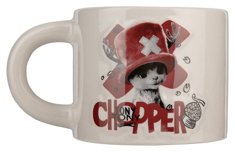 PRE ORDINE - One Piece Mug Chopper Embossed