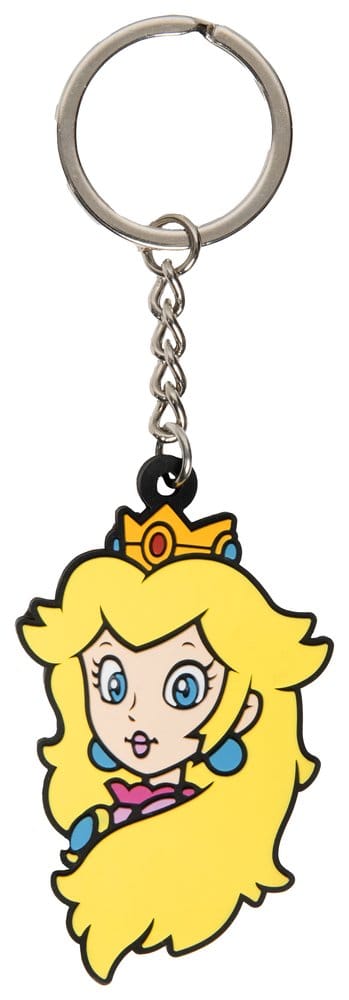 Super Mario Keychain Princess Peach PVC 6 cm