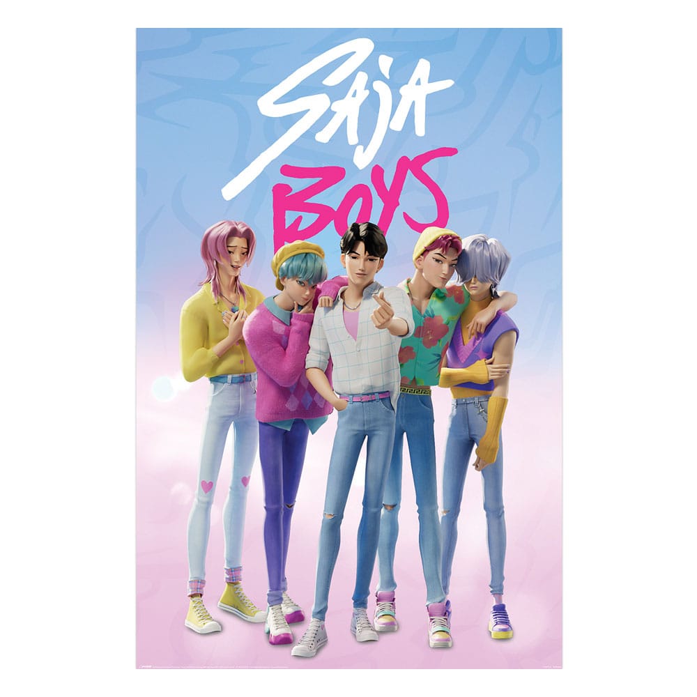 PRE ORDINE - KPop Demon Hunters Poster Pack Saja Boys 61 x 91 cm (4)